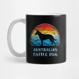 Australian Cattle Dog Vintage Design Mug